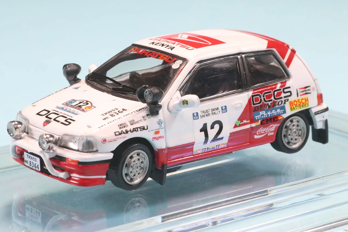 BMC 1/64 ダイハツ シャレード 2ドア サファリラリー 1992 No.12　64B0446