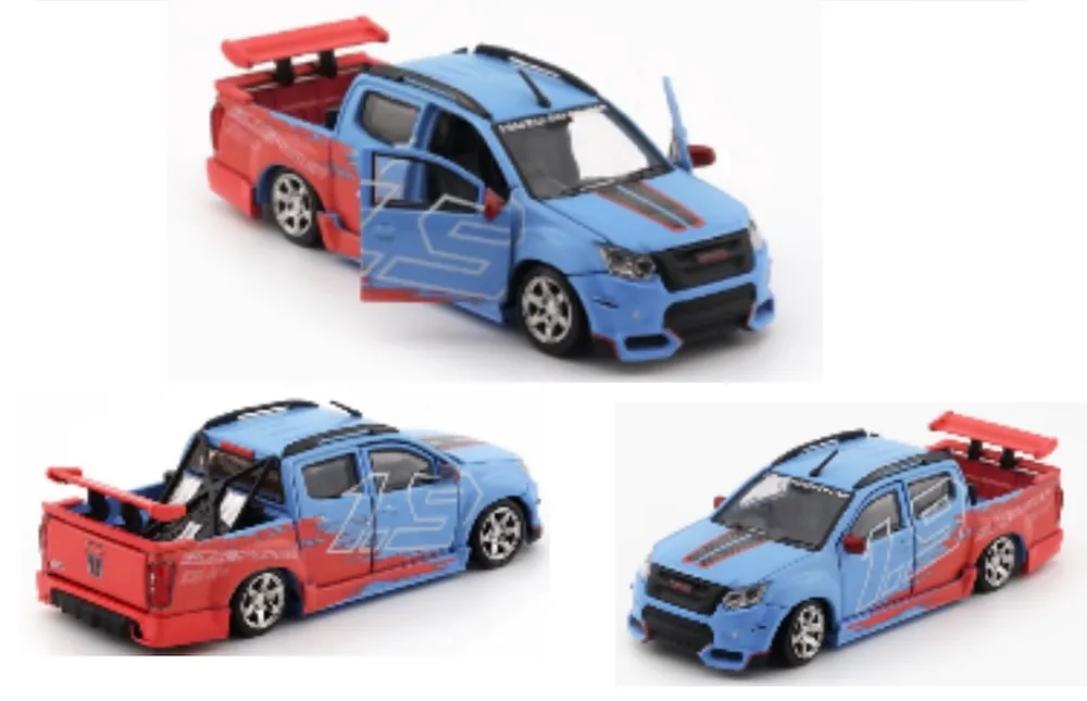 D-CORE ISUZU ミニカー キャラクターイラスト付き D-CORE ISUZU ミニカー キャラクターイラスト付き D-CORE ISUZU