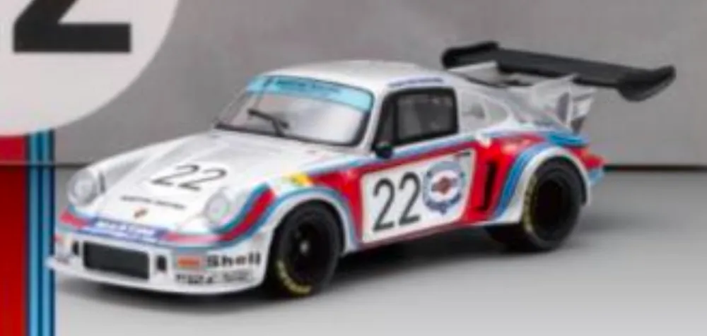 [予約] スパーク 1/64 ポルシェ RSR カレラ ターボ No.22 2位 24H ルマン 1974 G. ファン・レネップ - H. ミュラー　64S020