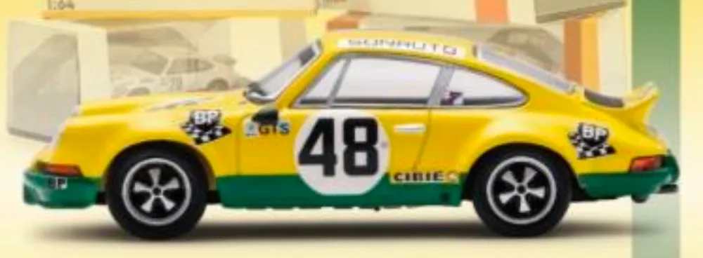 [予約] スパーク 1/64 ポルシェ 911 カレラ RSR 2.8 No.48 24H ルマン 1973 P. グレッグ - G. シャスイユ　64S030