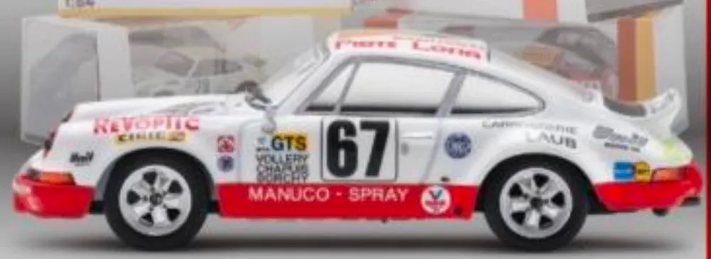 [予約] スパーク 1/64 ポルシェ 911 カレラ RSR 2.8 No.67 24H ルマン 1974 W. ヴォレリー - E. シャピュ - R. ドルシー　64S032