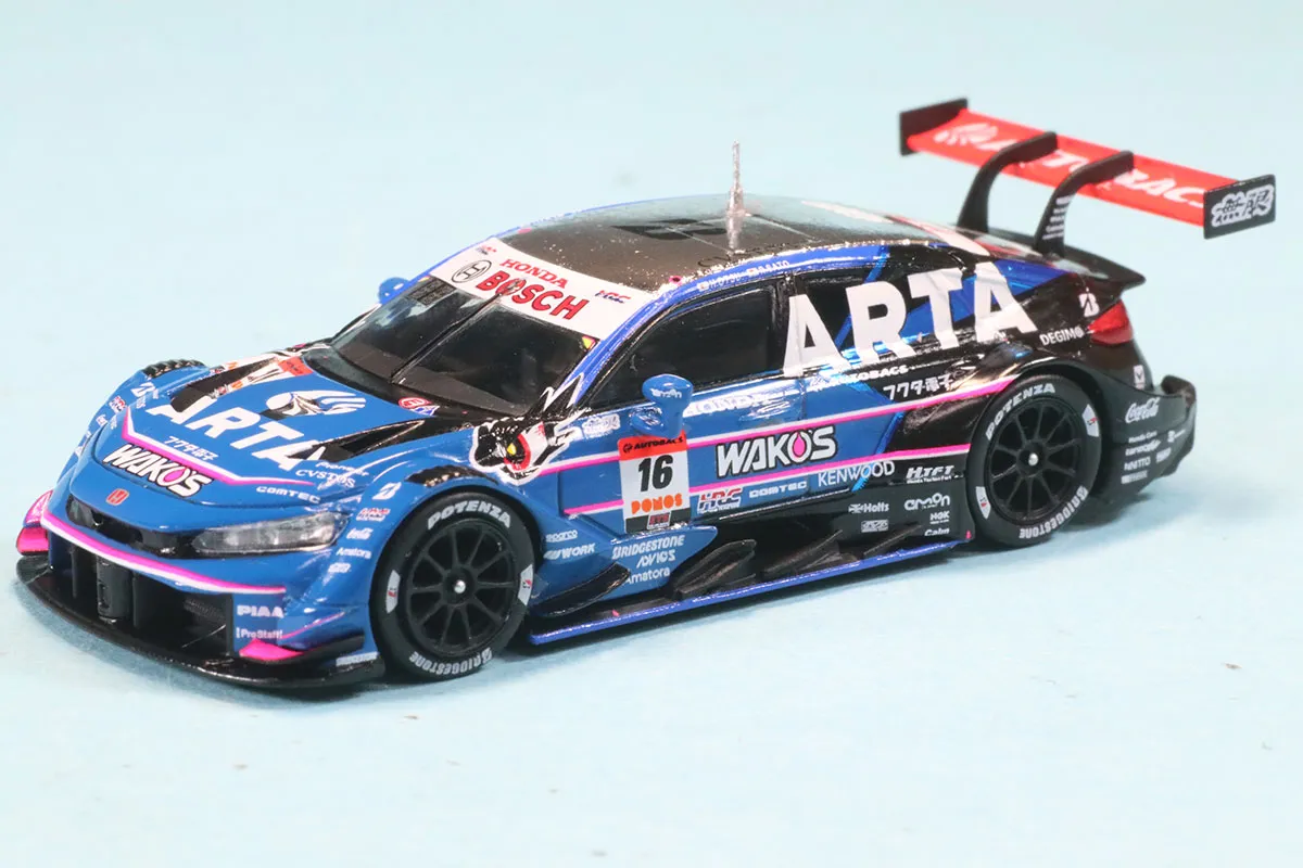 スパーク 1/64 ARTA シビック TYPE R-GT（#16） スーパーGT 2025 GT500 No.16 大津弘樹 / 佐藤蓮　64SGT25016