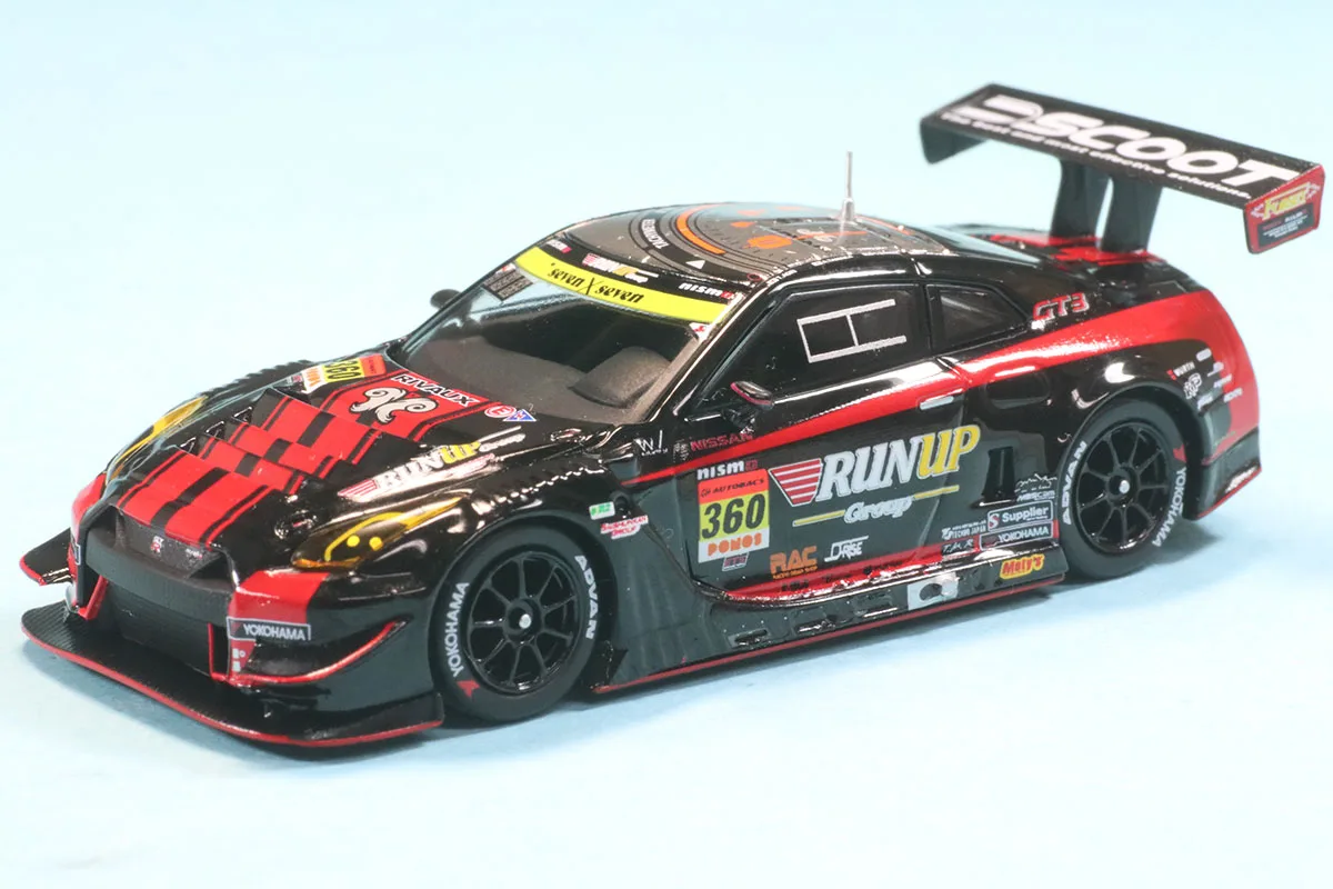 スパーク 1/64 TOMEI SPORTS RUNUP RIVAUX GT-R スーパーGT 2025 GT300 No.360 青木孝行 / 荒川鱗　64SGT25360