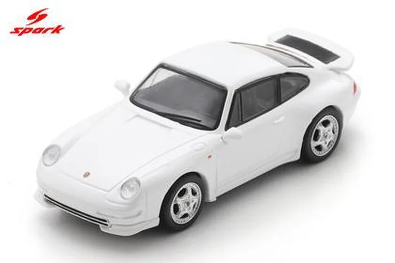 [予約] スパーク 1/64 ポルシェ 911 (993) RS (ホワイト/ブラックホイール)　64SP006-F
