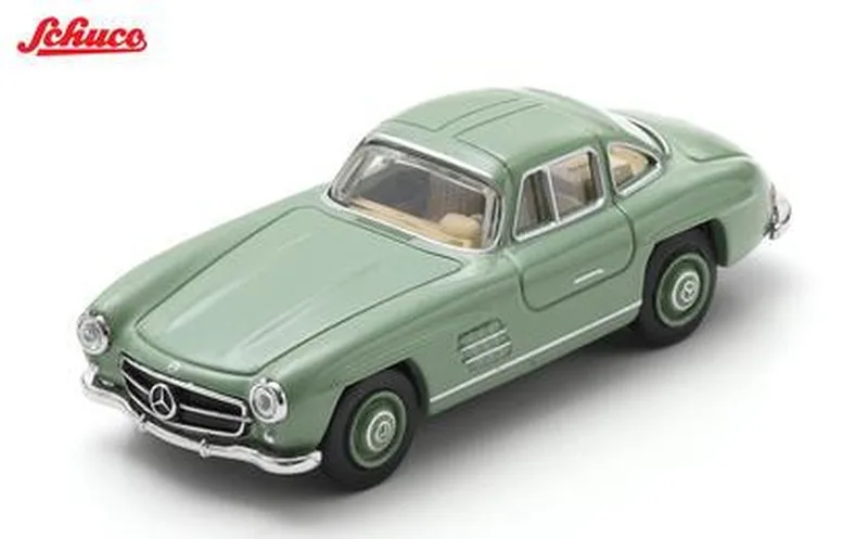 [予予約] スパーク/シュコー 1/64 1954 メルセデスベンツ 300 SL グリーン　64U00091