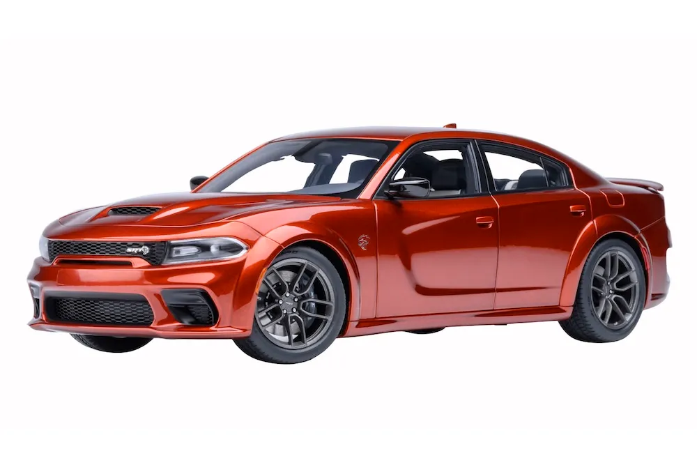 [予約] オートアート 1/18 ダッジ チャージャー SRT ヘルキャット レッドアイ ジェイルブレイク メタリック オレンジ ＜SINAMON STICK＞　71755