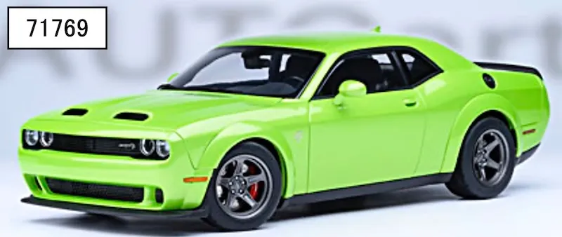 予約] オートアート 1/18 ダッジ チャレンジャー SRT スーパー