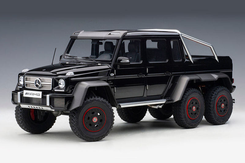 とっておきし福袋 ベンツ メルセデス 1/18 オートアート G63 76306 ブラック 6×6 AMG ミニカー