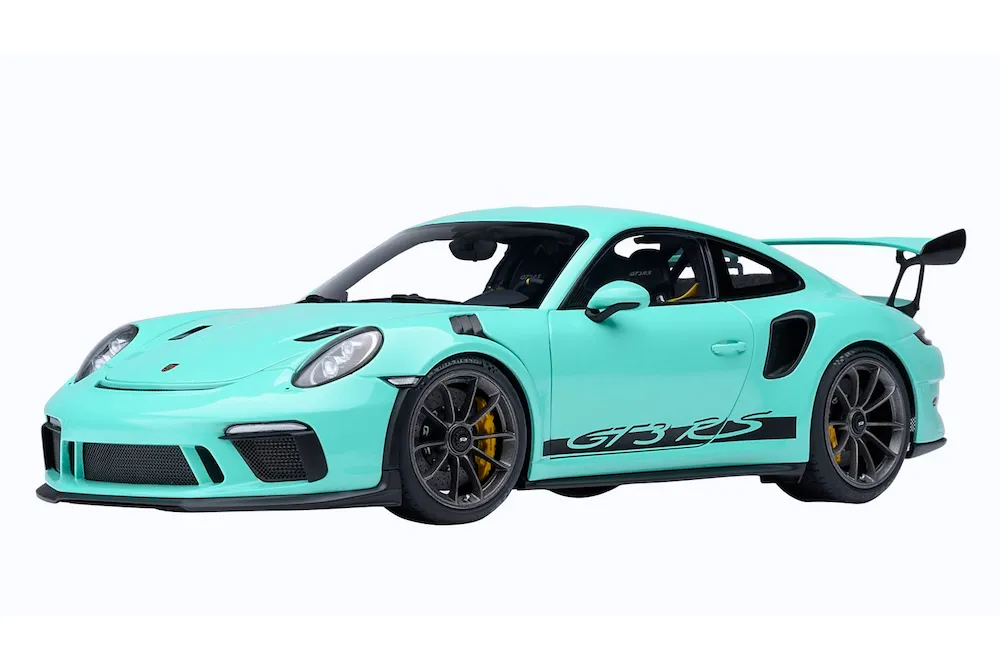 [予約] オートアート 1/18 ポルシェ 911 (991.2) GT3 RS ミントグリーン　78181