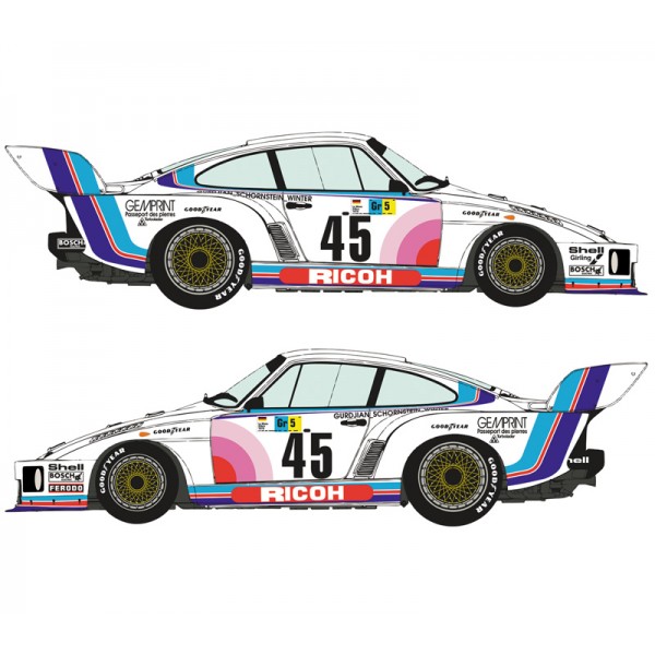 1/24　ポルシェ　2個　935は純正デカール無し 1/24 ポルシェ 2個 935は純正デカール無し