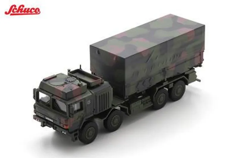 [予約] スパーク/シュコー 1/87 2024 ラインメタル MAN HX2 mil UTF 15t 8x8 カモフラージュ　87U00131