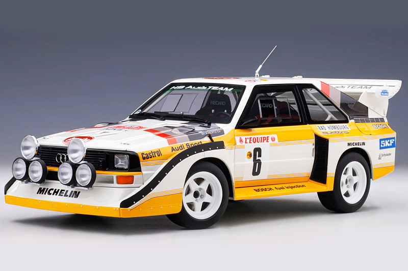 [予約] オートアート 1/18 アウディ スポーツクワトロ S1 WRC モンテカルロラリー 1986 No.6　88602