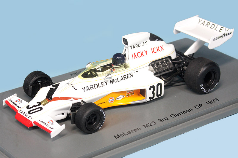 スパーク 1/43 マクラーレン M23 ドイツGP 1973 J.イクス S7145