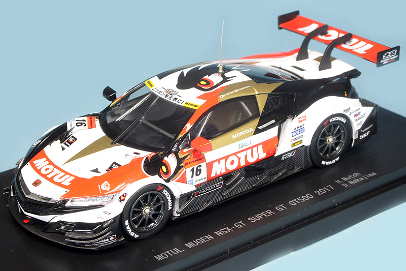 エブロ 1/43 MOTUL MUGEN NSX-GT スーパーGT 2017 No.16　45514 45514