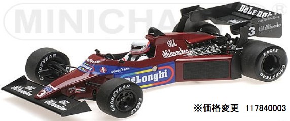 [予約] ミニチャンプス 1/18 ティレル フォード 012 M .ブランドル デトロイトGP 1984 117840003