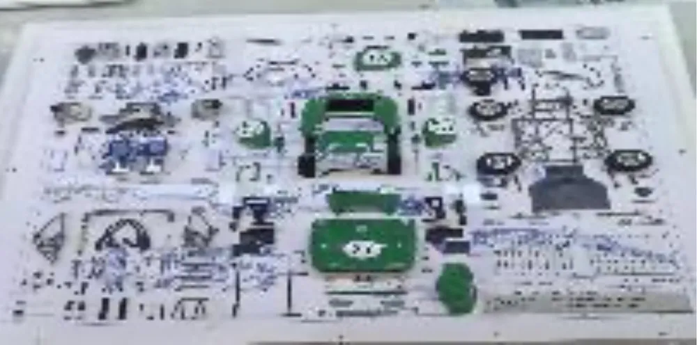 [予約] CMC 1/18 モデルアート パーツディスプレイ メルセデスベンツ 300SL（650x650mm 高級ウォールナットフレーム仕様） A-042
