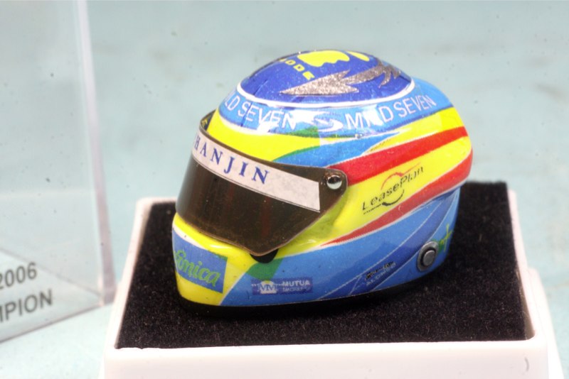 JFクリエーション 1/12 ヘルメット フェルナンド・アロンソ 2006