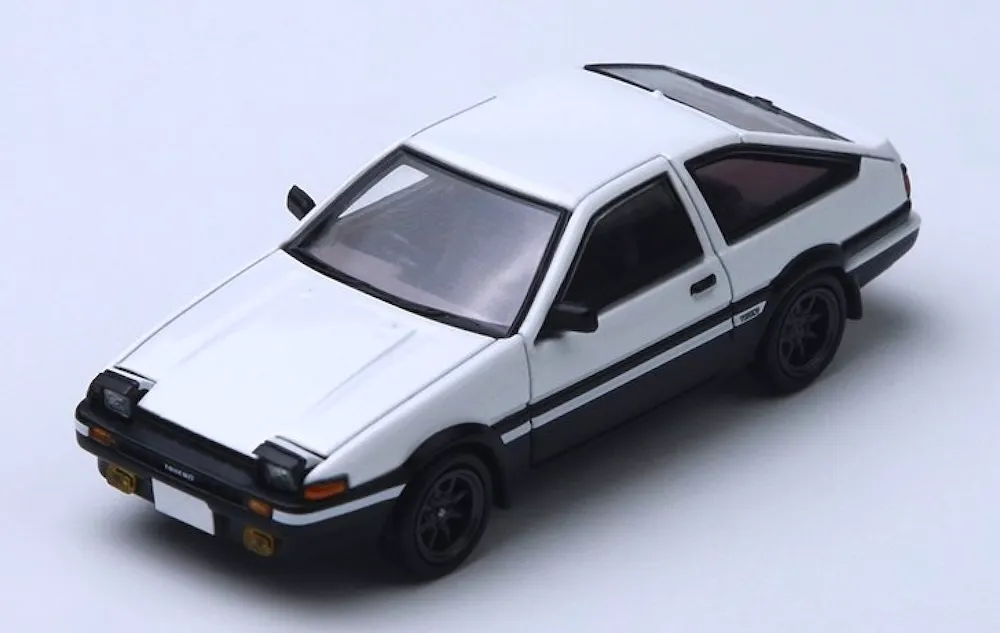[予約] ATSモデルズ 1/64 トヨタ スプリンタートレノ AE86 頭文字D 藤原とうふ店  ホワイト　ATS881701