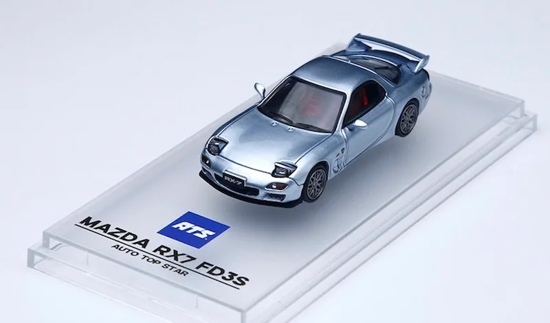 [予約] ATS  1/64 マツダ RX-7 FD3S メタリックグレー　ATS882202