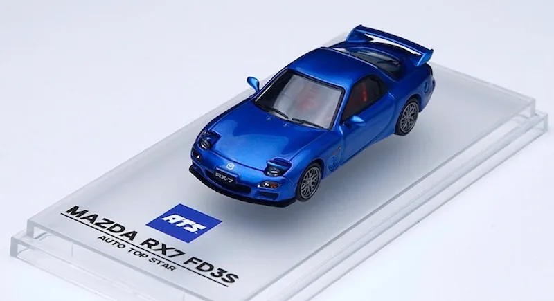 [予約] ATS 1/64 マツダ RX-7 FD3S メタリックブルー　ATS882203