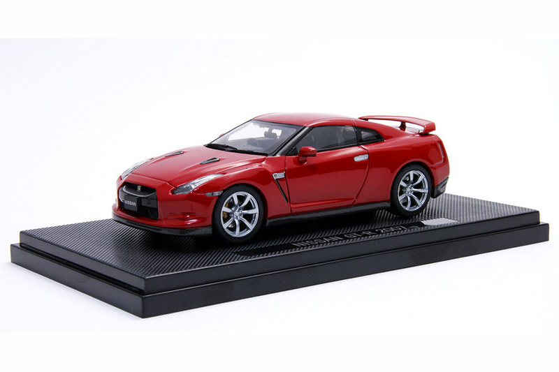 エブロ 1/43 ニッサン GT-R R35 バイラントレッド　44041 44041
