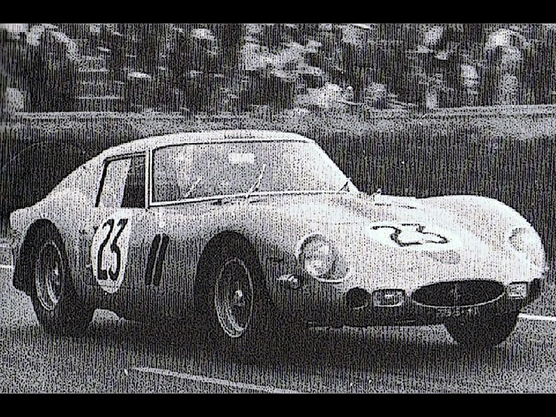 [予約] BBR 1/18 フェラーリ 250 GTO ルマン 1962 No.23 ディスプレイケース付き　BBR1853