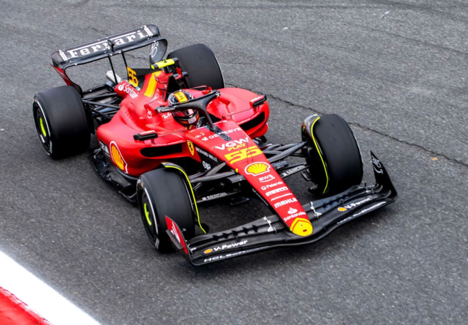 BBR 1/18 Ferrari イタリアGP 2023 フェラーリサインツ