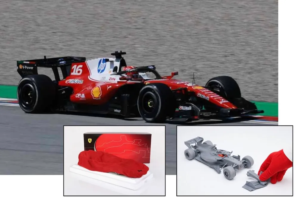 予約] BBR 1/18 フェラーリ SF-26 バルセロナ GP 2026 C.ルクレール