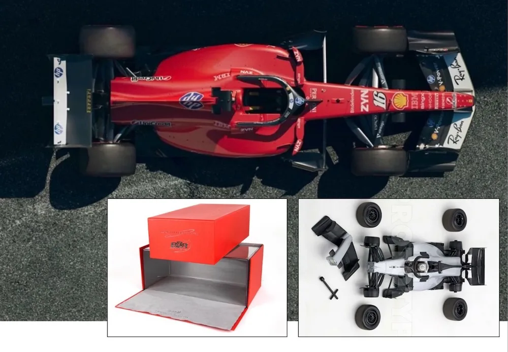 [予約] BBR 1/18 フェラーリ SF-26 イタリア GP  2026 C.ルクレール 台座/ディスプレイケース付き　BBR2618E16DIE