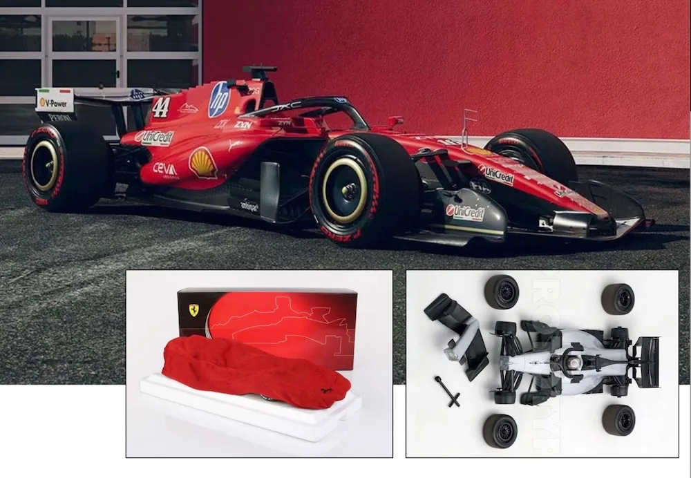 [予約] BBR 1/18 フェラーリ SF-26 イタリア  GP  2026 L.ハミルトン  台座/ディスプレイケー無し　BBR2618E44