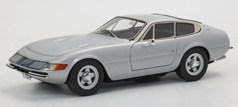 予約] BBR 1/43 フェラーリ 365 GTB/4 デイトナ シルバー BBR270C