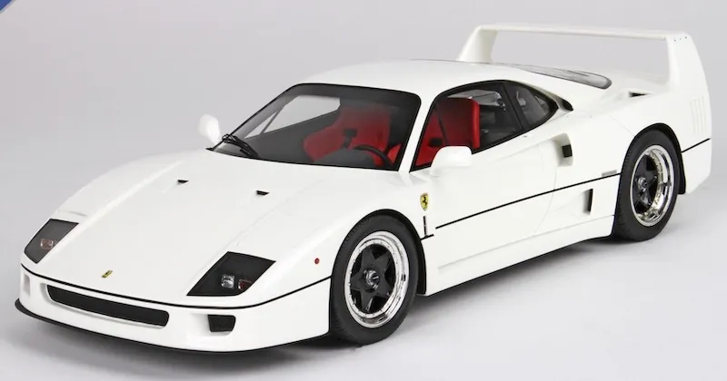 BBR フェラーリF40 1/43 レッド レジン製ミニカー22時まで限定値下げ