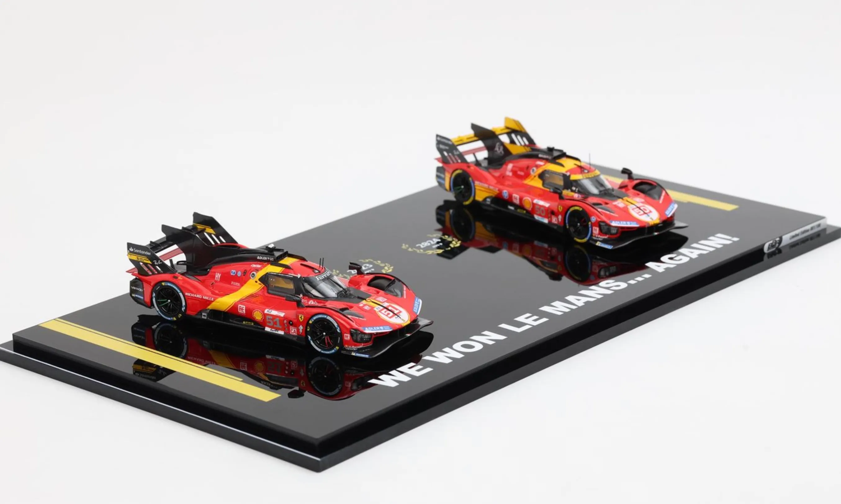 [予約] BBR 1/43 フェラーリ 499P ルマン 2023 No.51 2024 No.50 ウィナーマシンセット 　BBRC304FM