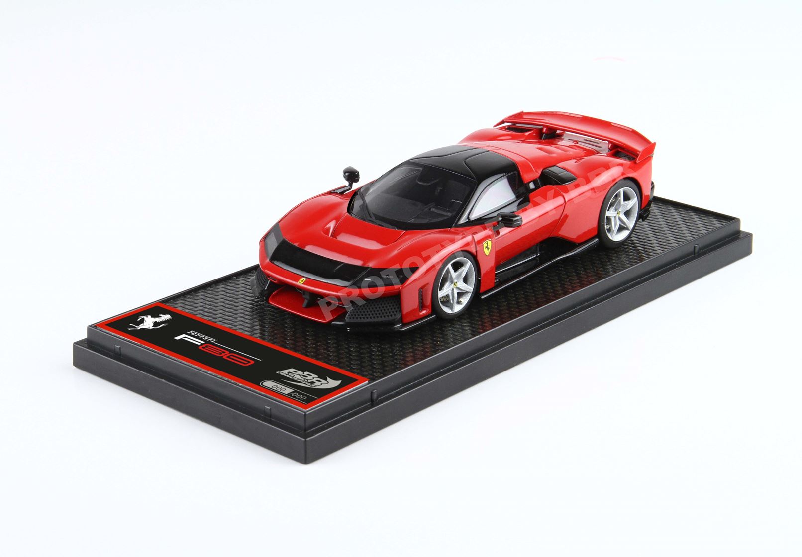 予約] BBR 1/43 フェラーリ F80 2024 レッド/シルバーホイール