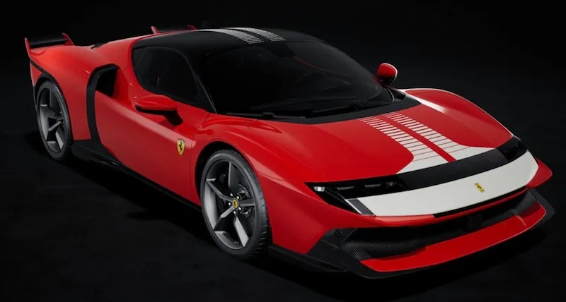 BBR フェラーリテスタロッサ　1/43 レッド　レジン製　ミニカー BBR 1/43 フェラーリデイトナ SP3 セリエ イコナ ロッソM