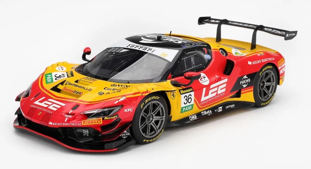 予約] BBR 1/18 フェラーリ 296 GT3 バサースト12h 2025 No.36