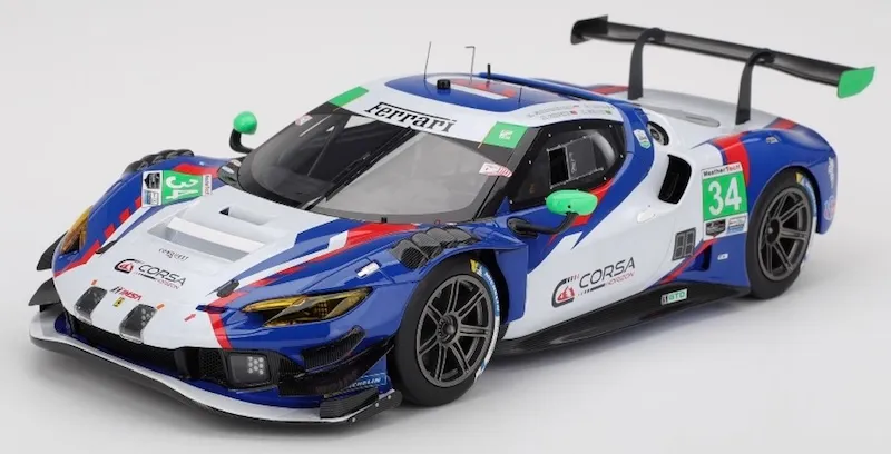 予約] BBR 1/18 フェラーリ 296 GT3 IMSA デイトナ24時間 2025 No.34
