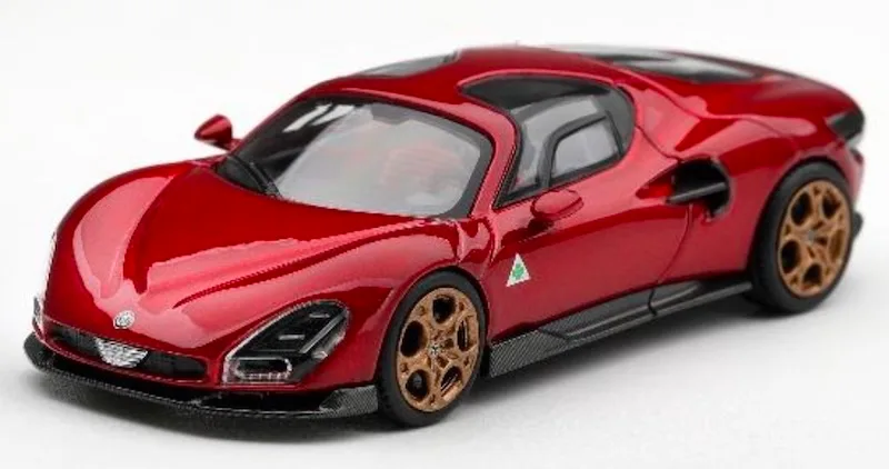 [予約] BBR 1/64 アルファロメオ 33 ストラダーレ ロッソ・ヴィラ・デステ　BBRDIE6427