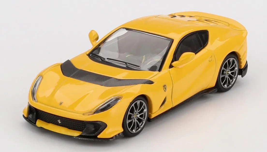 [予約 BBR 1/64 フェラーリ 812 コンペティション Giallo Modena イエロー　BBRFER64008