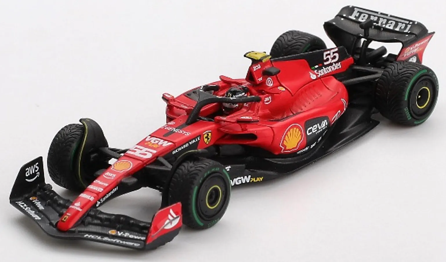 BBR 1/43 フェラーリ SF23 No.55 F1ショップグランプリ別注 B.B.R BBR 1/43 フェラーリ SF-23 ベルギーGP 2023 #16 シャルル