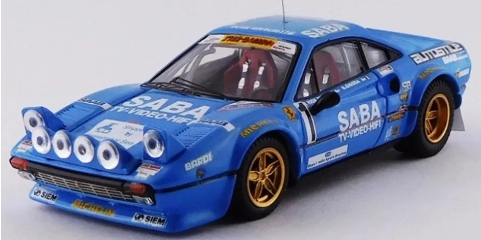 予約] ベストモデル 1/43 フェラーリ 308 GTB ミッレミリア