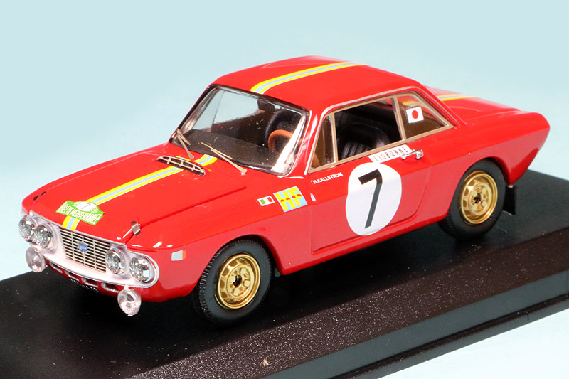 ベストモデル 1/43 ランチア フルビア クーペ 1.3 HF 地中海ラリー 1969 Winner No.7　BEST9803