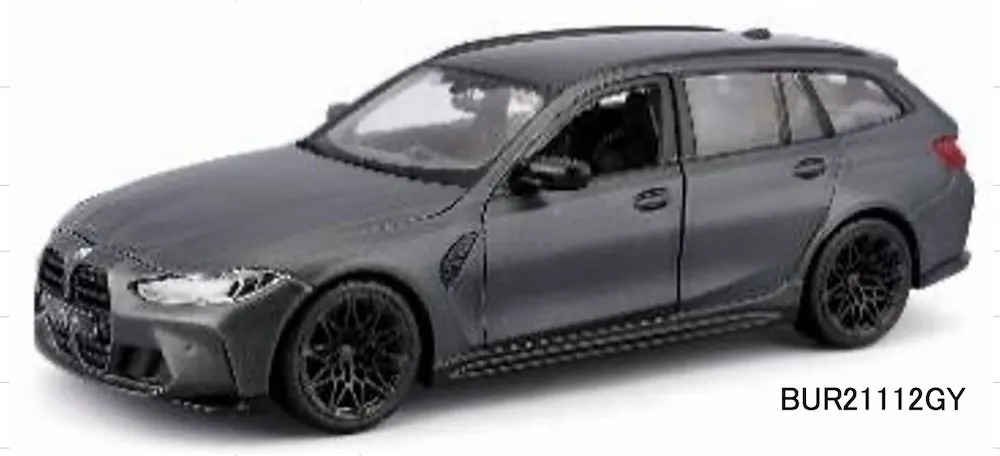 [予約] ブラーゴ 1/24 BMW M3 ツーリング 2023 マットグレー　BUR21112GY