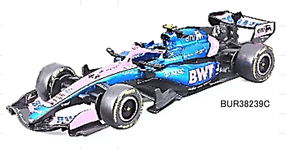 [予約] ブラーゴ 1/43 BWTアルピーヌ F1チーム A526 2026 オーストラリアGP No.43 フランコ・コラピント ウィンドウボックス　BUR38239C