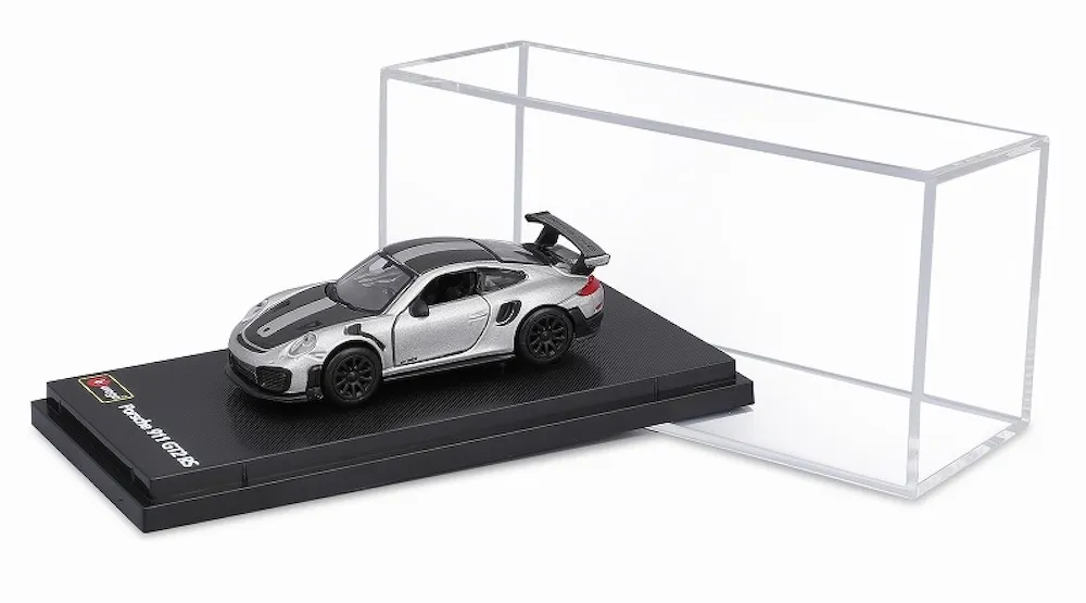 予約] ブラーゴ 1/64 ポルシェ 911 GT2 RS グレイ BUR59089GY ミニカー