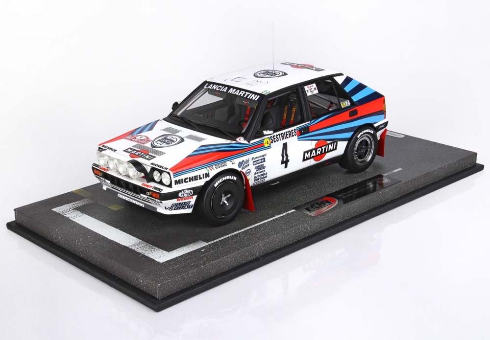 [予約] BBR  1/18 ランチア デルタ HF インテグラーレ モンテカルロ 1989 No.4 M.ビアシオン ウィナー ナイトVer. ディスプレイケース付き　BBRC1838-1