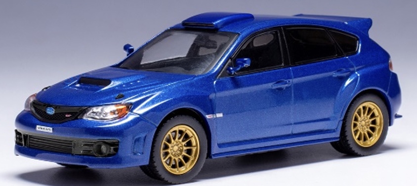 専用品≫美品 ミニカー イクソ 1/43 インプレッサ WRX♯46 予約] イクソ 1/43 スバル インプレッサ WRX Sti 2009 ブルー