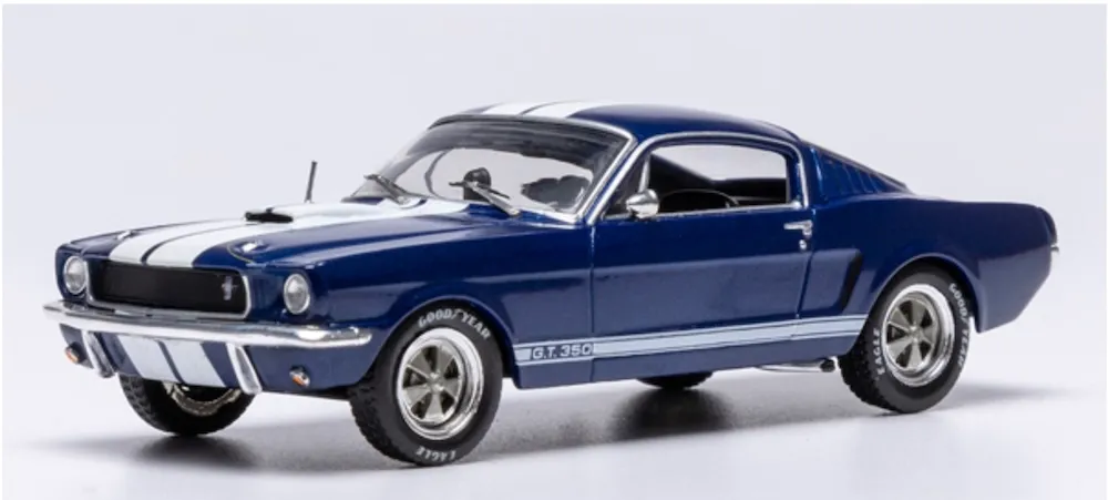 [予約] イクソ 1/43 シェルビー GT 350 1965 ブルー　CLC613N