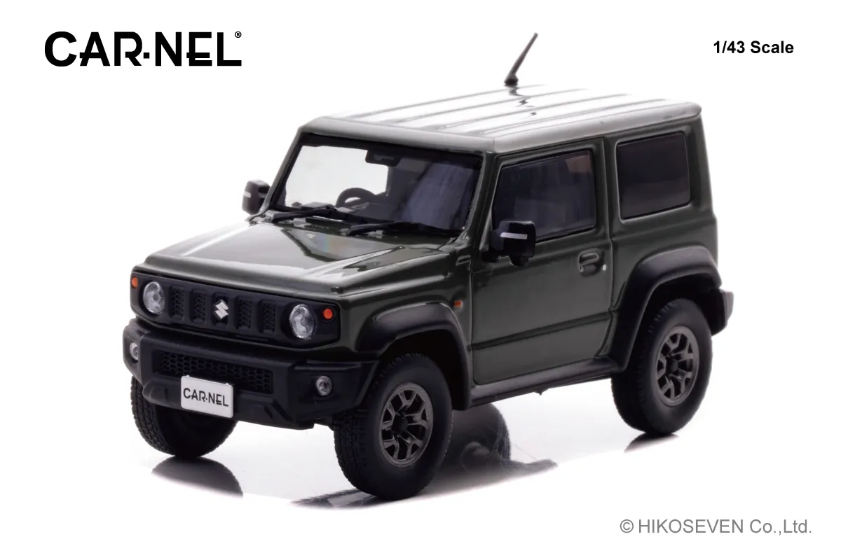 [予約] カーネル 1/43 スズキ ジムニー シエラ JC (JB74W) 2018 ジャングルグリーン　CN431818