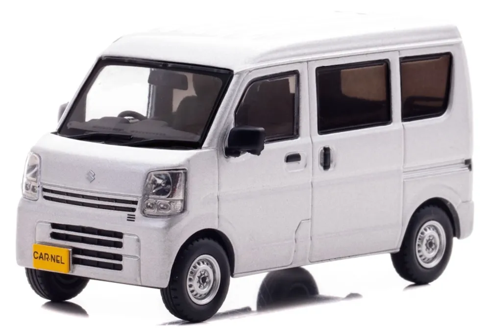 予約] カーネル 1/43 スズキ エブリイ PA (DA17V) 2021 シルキー